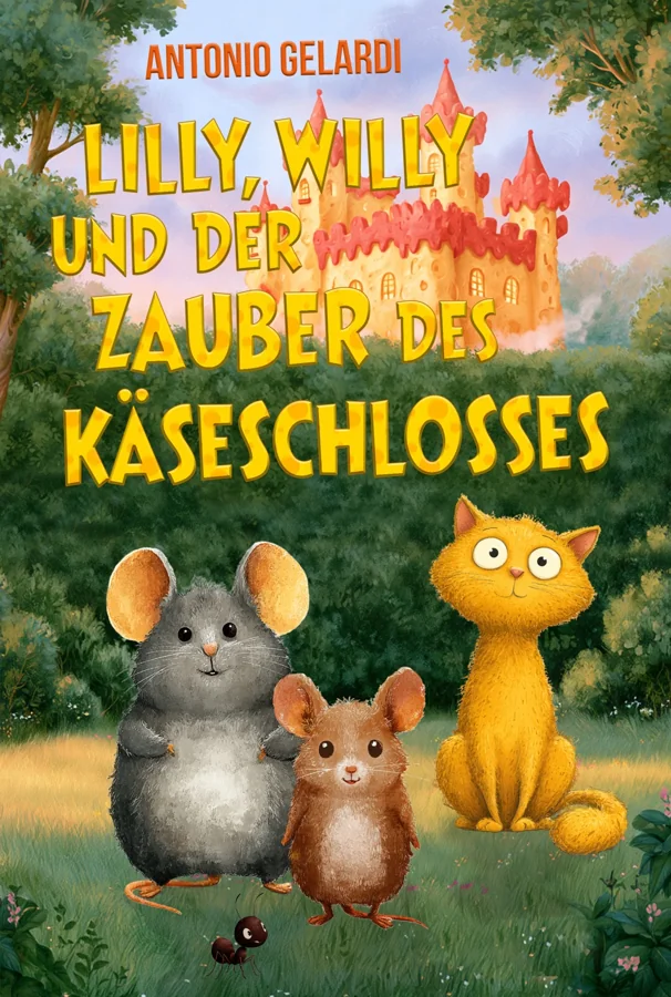 Buchcover: Lilly, Willy und der Zauber des Käseschlosses von Antonio Gelardi